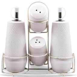Set of 5-piece containers. Maestro MR-20002-04?S White