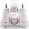 Set of 5-piece containers. Maestro MR-20002-04?S White