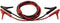 SET® SKS16 Startkabels 16 mm² Koper 3.00 m Met kunststof klemmen, Met geïsoleerde accuklemmen