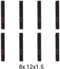 Set spoorverbreders OMP 4 x 114 67,1 M12 x 1,5 15 mm