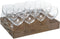 Set van 12x wijnglazen voor witte wijn Fiona 190 ml van glas - Wijn glazen