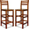 Set van 2 - Acacia - Houte - Barkrukken