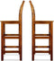 Set van 2 - Acacia - Houte - Barkrukken
