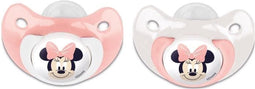 Set van 2 anatomische Minnie Disney fopspenen +6 maanden