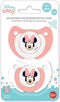 Set van 2 anatomische Minnie Disney fopspenen +6 maanden