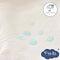 Set van 2 anti-mijt babymatrasbeschermer P'TIT LIT - Bouclette 100% katoen - Waterdicht - 50x85 cm