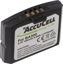 Set van 2 batterijen geschikt voor Sennheiser BA300, 500898, IS 410