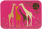Set van 2 bewaarblikjes Giraffe - Blik - Rechthoek - 11,5 x 8 x 2,5 cm - Sara Miller London