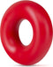 Set van 2 dikke rode donut penisringen Stay Hard -