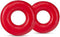 Set van 2 dikke rode donut penisringen Stay Hard -