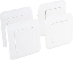Set van 2 draadloze tweewegschakelaarsets - DIO CONNECTED HOME - DiO 1.0 - Wit