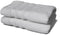 Set van 2 handdoeken - LOVELY HOME - 2 Douchelakens 70 x 140 cm - Lichtgrijs