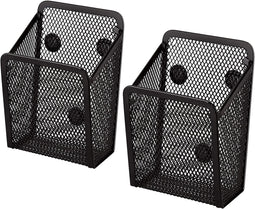 Set van 2 Magnetische Opbergmanden - Perfect voor Kantoor en Keuken | 6,8 x 9 x 13 cm