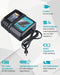 Set van 2 Makita 18V 5.0Ah Vervangende Accu's met DC18RC Oplader