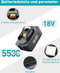 Set van 2 Makita 18V 5.0Ah Vervangende Accu's met DC18RC Oplader