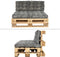 Set van 2 palletkussens Dehya | ECD Germany