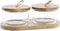 Set van 2 Potjes DKD Home Decor Kristal Bruin Transparant Acacia (20,5 x 10,5 x 7 cm) (240 ml)