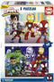 Set van 2 Puzzels Educa Spidey Amazing Friends
