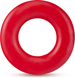 Set van 2 rode donut penisringen Stay Hard -