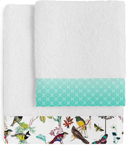 Set van 2 theedoeken Birds of Paradise | Happy Friday