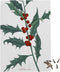 Set van 2 theedoeken Mistletoe | Happy Friday