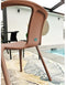 Set van 2 tuinstoelen - CITY GARDEN - DIEGO-FT - Terracotta - Stapelbaar