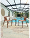 Set van 2 tuinstoelen - CITY GARDEN - DIEGO-FT - Terracotta - Stapelbaar