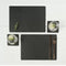 Set van 2 unieke leistenen placemats