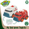 Set van 2 voertuigen Motor Town 17,5 x 12 x 11 cm (4 Stuks)