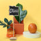 Set van 20 Houten Mini-Krijtborden met Standaards - Perfect voor Feesten en Decoratie