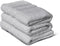 Set van 3 handdoeken - LOVELY HOME - 3 handdoeken 50 x 100 cm - Lichtgrijs