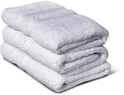 Set van 3 handdoeken - LOVELY HOME - 3 handdoeken 50 x 100 cm - Wit