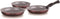Set van 3 koekenpannen - ARTHUR MARTIN - AM8866 - Alle warmtebronnen inclusief inductie - 20/24/28 cm + 1 handgreep - Aluminium - Keramische coating