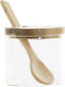 Set van 3 Potjes DKD Home Decor Multicolour Transparant Natuurlijk 150 ml 20,5 x 8 x 1,5 cm