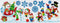 Set van 3 raamstickers kerstmis - Raam decoratie - Kerst - Kerstman - Sneeuwpop - Feestdecoratie