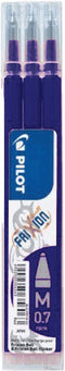Set van 3 - Vulling FriXion Ball 0.7 - Violet - Medium penpunt