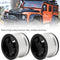 Set van 4 Aluminium Velgen - 5 Spaaks - Geschikt voor 1:10 RC Crawler