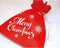 Set van 4 Kerstzakken Merry Christmass XL - Cadeauzakje - Verpakking - Inpakzakje - Kerstzak - 50 x 40 cm