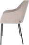 Set van 4 Kick eetkamerstoel Guus - Taupe