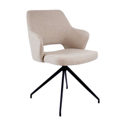 Set van 4 Kick eetkamerstoel Nora - Beige
