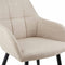 Set van 4 Kick eetkamerstoel Nova - beige