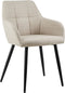 Set van 4 Kick eetkamerstoel Nova - beige