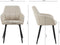 Set van 4 Kick eetkamerstoel Nova - beige