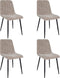 Set van 4 Kick eetkamerstoel Sem - Champagne
