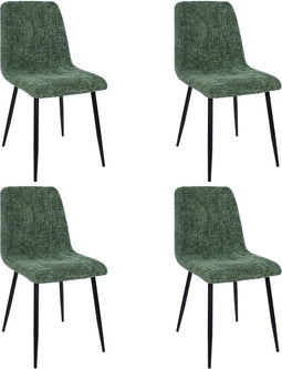 Set van 4 Kick eetkamerstoel Sem - Groen
