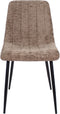 Set van 4 Kick eetkamerstoel Sem - Taupe