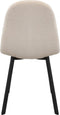 Set van 4 Kick eetkamerstoel Ted - creme