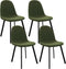 Set van 4 Kick eetkamerstoel Ted - groen