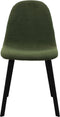 Set van 4 Kick eetkamerstoel Ted - groen