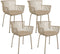 Set van 4 Kick tuinstoel Otis - beige